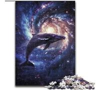 Puzzles Animaux Baleines pour Adolescents, 1000 pièces, Jeu Familial Anti-Stress, défi Difficile, Cadeaux pour Amis et Famille (26x38cm)