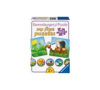Ravensburger - Premier puzzle - Puzzle 2 ans et plus - Animaux dans le jardin - 9x2 pièces - 07313