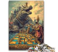 Puzzles Animaux du Cirque pour Adultes et Adolescents, Aidez Le Cerveau à Exercer des Jouets Addictifs pour Cultiver la Patience Une Œuvre d'art (50x75cm)