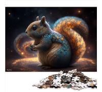 Puzzles Animaux écureuil pour Adultes et Enfants, 1000 pièces, Puzzle pour Adultes, Jeu éducatif, défi, Jouet, œuvre d'art par 1000 pièces (26 x 38 cm)