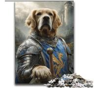 Puzzles Animaux Golden Retriever pour Adolescents, à partir de 14 Ans, décoration Murale, Cadeaux d'anniversaire et Cadeaux Uniques (70x100cm)