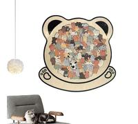 Puzzles Animaux - Jouet De Correspondance Cadre Chien Design | Puzzle Éducatif Couleurs | pour Activités d'apprentissage d'Âge Préscolaire Garçons Filles Jeunes Adultes et Personnes