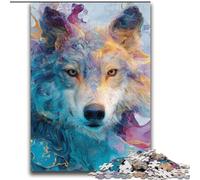 Puzzles Animaux Loups pour Adultes et Adolescents, Jeu Familial Anti-Stress, défi Difficile, Cadeaux pour Amis et Famille (70x100cm)