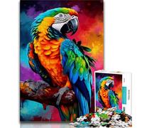 Puzzles Animaux Oiseaux Perroquets 1000 pièces pour Adolescents et Adultes, aident Le Cerveau à exercer des Jouets addictifs pour cultiver la Patience, adaptés aux Couples 50x75cm