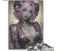 Puzzles Anime Demon Girl pour Adultes, 2000 pièces, Jeu Familial Anti-Stress, défi Difficile, Superbes Cadeaux et Jouets (70x100cm)