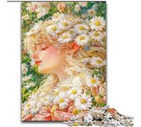 Puzzles Anime Girl 1000 pièces pour Adultes, Jeux éducatifs, décoration d'intérieur, Cadeau d'anniversaire, Art Mural 50x75cm
