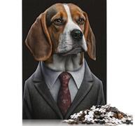 Puzzles aquarelles Alligator Souriant 500 pièces Puzzles en Bois Puzzles pour Adultes et Adolescents Puzzle éducatif 500 pièces (52 x 38 cm)