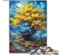 Puzzles Arbre de Vie pour Adultes : 1000 pièces, Jouets addictifs pour stimuler l'intelligence cérébrale, Cadeaux d'anniversaire pour Les 14 Ans et Plus (26x38cm)