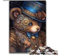 Puzzles Art Bear pour Adultes et Adolescents, à partir de 14 Ans, Jeu de Noël Anti-Stress, Cadeaux pour Femmes (70x100cm)