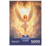 Puzzles Art de Figures angéliques Classiques Jouets Défi Puzzle Divertissement Créatif Religion 1000 Pièces Divertissement pour Adultes 38x26cm/1000pcs