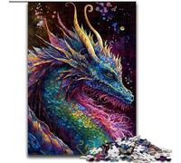 Puzzles Art Dragon 1000 pièces pour Adultes, à partir de 14 Ans, idées Cadeaux pour améliorer la mémoire (50x75cm)