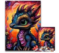 Puzzles Art Dragon Baby de 1000 pièces, Puzzles impossibles pour Adultes, activité familiale, Casse-tête, décoration intérieure, Cadeau de Vacances 26x38cm/10,23x14,96 Pouces