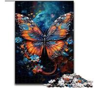 Puzzles Art Dream Butterfly pour Adultes et Adolescents, à partir de 14 Ans, Jeu de Noël Anti-Stress, Cadeaux pour Femmes (26x38cm)