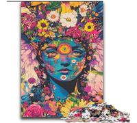 Puzzles Art Girl pour Adultes et Adolescents, 2000 pièces, Jeu Stimulant et interactif en Famille (70x100cm)