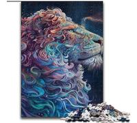 Puzzles Art Lions pour Adolescents, 1000 pièces, Jeux de détente pour renforcer l'amour Entre Couples à partir de 14 Ans (26x38cm)