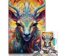 Puzzles Art Moose pour Adolescents, Jeu Familial Anti-Stress, défi Difficile, Collection d'artistes, Beaux-Arts (75x50cm)