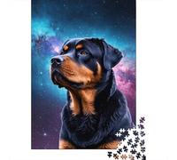 Puzzles Art Space Dogs 500 pièces pour Adultes, Puzzles 500 pièces, Jouets à Faire soi-même comme Cadeaux d'anniversaire 500 pièces (52 x 38 cm)