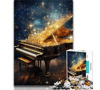 Puzzles Art Star Piano 1000 pièces pour Adultes, Cadeaux, Anti-Stress, Vacances à la Maison, avec Affiche et fiche de Questions Assorties (38x26cm)