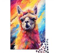 Puzzles artistiques colorés en alpaga, 500 pièces, pour Adultes, 500 pièces (52 x 38 cm)