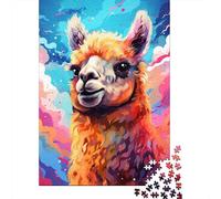 Puzzles artistiques colorés en alpaga, 500 pièces, pour Adultes, 500 pièces (52 x 38 cm)