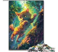Puzzles artistiques pour Adolescents, 1000 pièces, Anti-Stress, pour Passer Le Temps à la Maison, Interaction Parent-Enfant (50x75cm)
