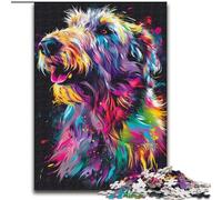 Puzzles artistiques sur Le thème du lévrier Irlandais pour Adultes et Adolescents, Jeux éducatifs, décoration d'intérieur, Cadeau d'anniversaire, Art Mural (50x75cm)