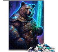 Puzzles Astral Bear Warriors 1000 pièces pour Adolescents, adaptés aux Personnes de 14 Ans et Plus Idées Cadeaux de décoration intérieure (26x38cm)