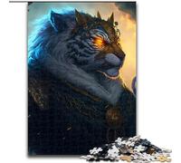 Puzzles Astral Sorcerer Tigers pour Adolescents, 1000 pièces, Difficiles à réaliser, mais Amusants et Humoristiques Cadeau d'anniversaire, Cadeaux, décoration Murale (26x38cm)