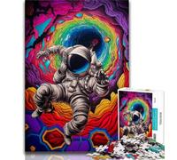 Puzzles Astronaut Dream pour Adolescents, 1 000 pièces, Jeux Amusants, Chaque pièce est Unique - Jeu Familial Stimulant (38x26cm)