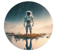 Puzzles Astronaute sur Une Nouvelle Planète 1000 Pièces pour Adultes Puzzle en Carton Activité Éducative pour Les Compétences Cognitives Amélioration des Compétences Cognitives 67,5x67,5cm