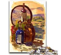 Puzzles Automne dans Un vignoble en Californie, 1000 pièces, idéal pour Les soirées Jeux, idéal pour la Maison, 1000 pièces (50x75cm)