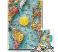 Puzzles avec Logo Bitcoin pour Adultes et Adolescents, 1 000 pièces, Jouets éducatifs et éducatifs, Jeux familiaux avec Affiche et fiche de Questions-réponses Assorties, 38x26cm