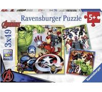 Puzzles Avengers 3x49 pieces Ravensburger pour enfant des 5 ans