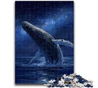Puzzles Baleines mystérieuses 1000 pièces pour Adolescents, Aidez Le Cerveau à exercer des Jouets addictifs pour cultiver la Patience, Jeu de défi Unique (50x75cm)
