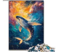 Puzzles Baleines mystérieuses pour Adolescents (1000 pièces), à partir de 14 Ans, décoration Murale, Cadeau d'anniversaire, Noël (50x75cm)