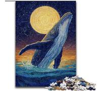 Puzzles Baleines mystérieuses pour Adultes 1000 pièces - Jeu Amusant et Stimulant pour Toute la Famille (26x38cm)
