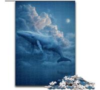 Puzzles Baleines mystérieuses pour Adultes 1000 pièces, Jeux éducatifs, décoration d'intérieur, Cadeau d'anniversaire, Art Mural (26x38cm)