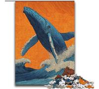 Puzzles Baleines mystérieuses pour Adultes : 2000 pièces, Jeux éducatifs, décoration d'intérieur, à Offrir en Cadeau à Toute la Famille (70x100cm)