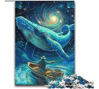 Puzzles Baleines psychédéliques pour Adultes et Adolescents, 2000 pièces, à partir de 14 Ans, décoration Murale, Cadeaux d'anniversaire et Cadeaux Uniques (70x100cm)