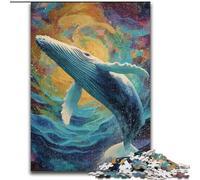 Puzzles Baleines spatiales pour Adolescents, 1000 pièces, à Assembler soi-même, à Offrir en Cadeau à Toute la Famille, pour Les Enfants de 14 Ans et Plus (26x38cm)
