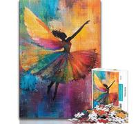 Puzzles Ballerine Fantastique pour Adolescents, Puzzle 1000 pièces, Jeux Éducatifs, Décoration Maison, Offrez-en Un Cadeau pour Toute la Famille (50x75cm)