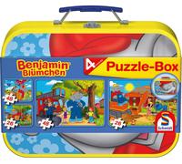 Puzzles Benjamin L'elephant, Coffret De Puzzles 2x26, 2x48 Pcs