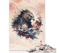 Puzzles Berger Allemand Le Roi 1000 Pièces pour Adolescents Cadeaux Puzzles en Bois pour Décoration Maison 1000pcs (75x50cm)