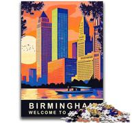 Puzzles Birmingham, Alabama, 2000 pièces pour Adultes, à partir de 14 Ans, décoration d'intérieur, Jeux de Famille, Cadeaux de Noël et d'anniversaire, 2000 pièces (70x100cm)