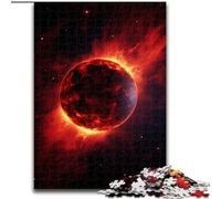 Puzzles Blood Moon pour Adultes 1000 pièces : Chaque pièce est Unique - Jeu Familial Stimulant (26x38cm)