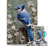 Puzzles Blue Bird pour Adultes 1000 pièces, Jeu éducatif, Jouet de défi, idéal comme Cadeau pour Toute la Famille 38x26cm