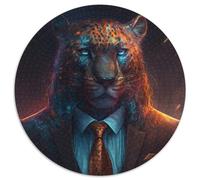 Puzzles Boss Leopard pour Adultes, 1 000 pièces, Puzzles stimulants, Loisirs créatifs en Famille, Parfaits pour Les Anniversaires et Les Vacances, 67,5 x 67,5 cm