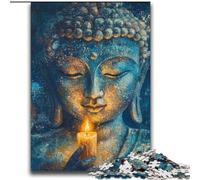 Puzzles Bouddha Art pour Adolescents, activités familiales Amusantes à la Maison, Cadeaux d'anniversaire et de Voyage (70x100cm)