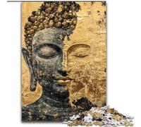 Puzzles Bouddha Art pour Adultes 1000 Puzzles, adaptés aux 14 Ans et Plus Amusement en Famille Idéal comme Cadeau pour Toute la Famille (26x38cm)