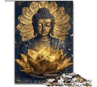 Puzzles Bouddha Art pour Adultes et Adolescents, 1000 pièces, adaptés aux 14 Ans et Plus, pour Un Plaisir en Famille pour Toute la Famille (50x75cm)